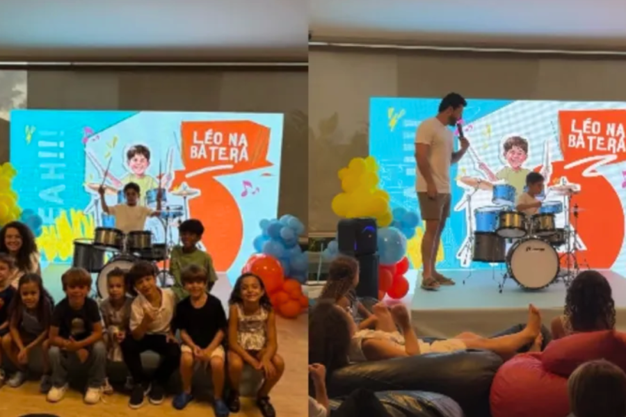 Filho de Marília Mendonça toca bateria e impressiona com talento Filho de Marília Mendonça toca bateria e impressiona com talento